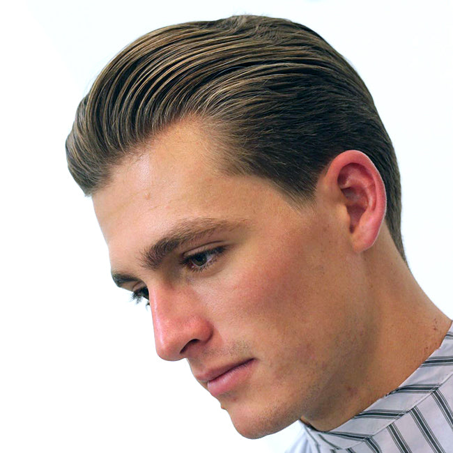 Modern Slick Back Hairstyle