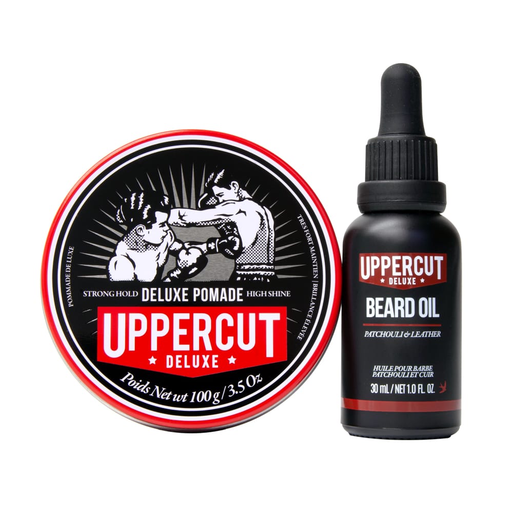 Hair and Beard Bundle - Deluxe Pomade