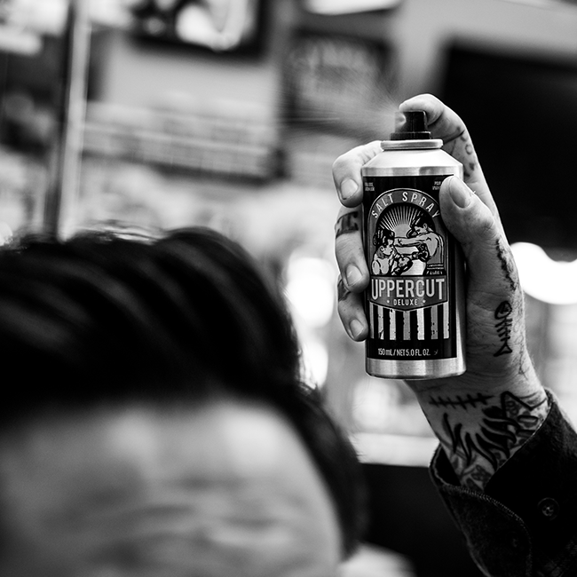 How To Style Your Hair With Sea Salt Spray | Uppercut Deluxe UK