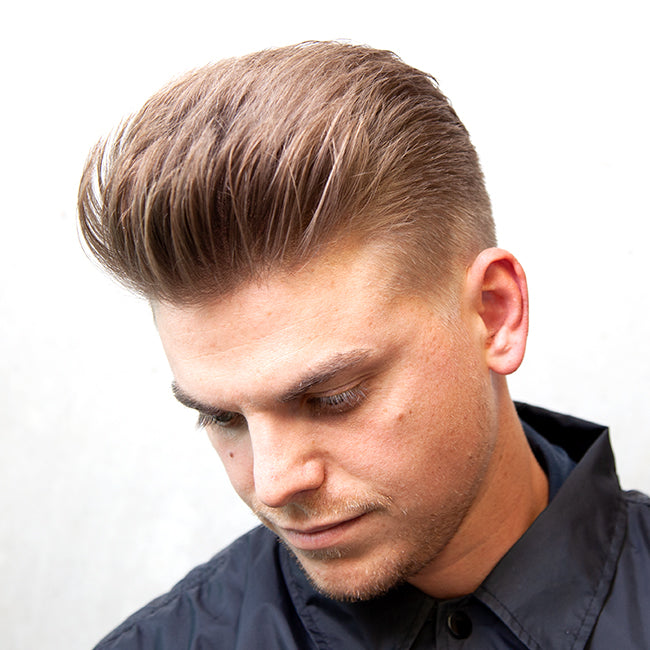 Loose Pomp Hairstyle