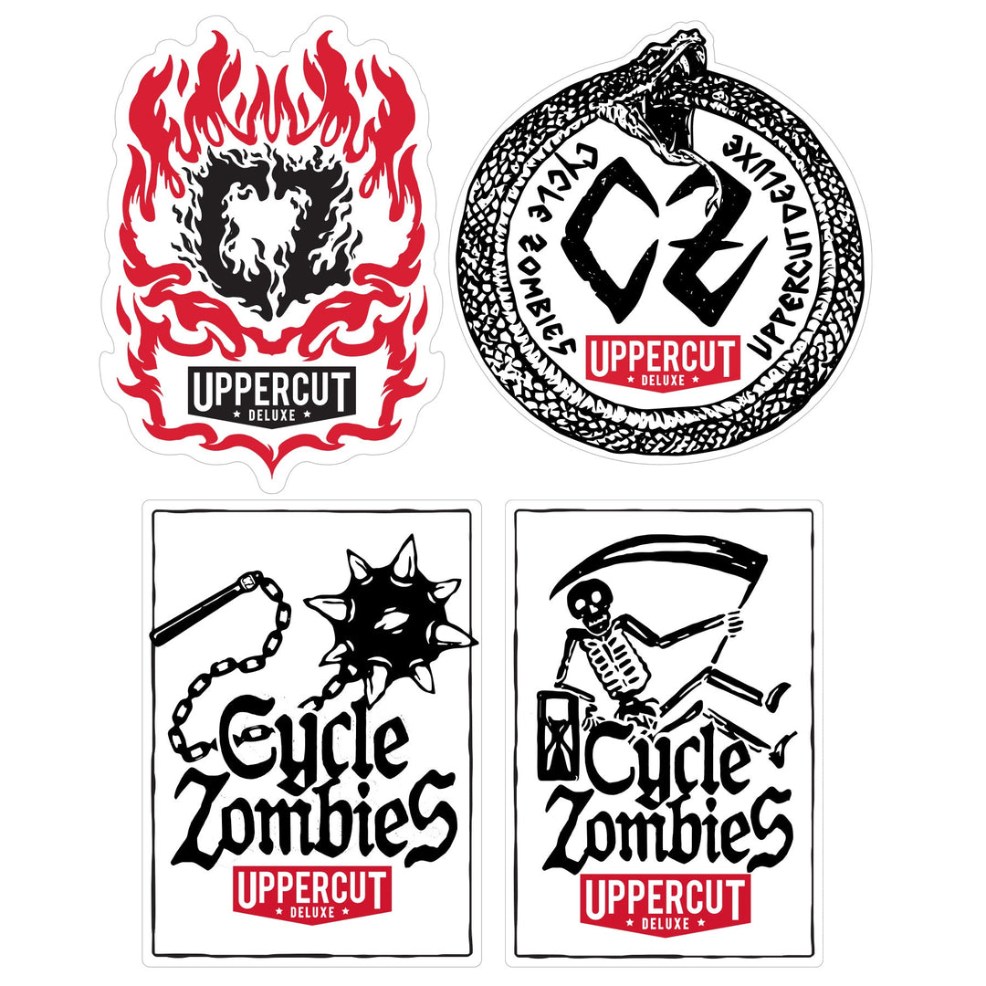 Cycle Zombies Sticker Pack